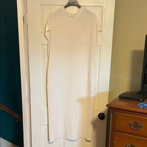 Chic Cream Midi Dress